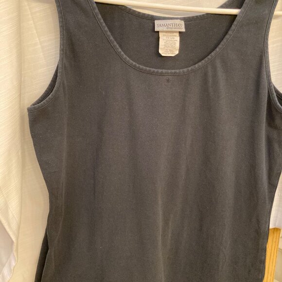 Black Tank Top - Picture 3 of 3